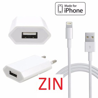 Bộ Sạc Dẹt + Cáp iP X - Bảo Hành 12 Tháng 1 đổi 1