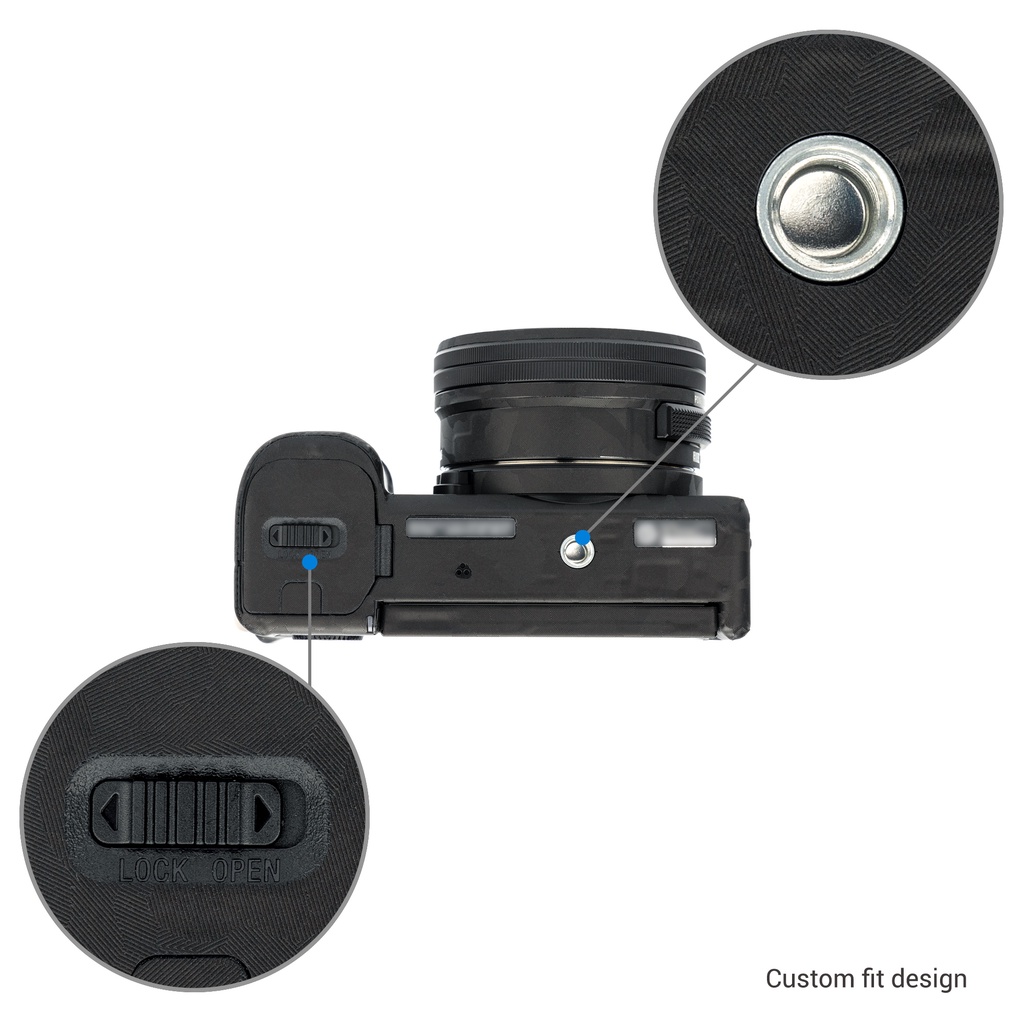 Miếng Dán Trang Trí Chống Trầy 3M Cho Máy Ảnh Sony ZV-E10 Body + Ống Kính 16-50mm KIWI ZV-E10