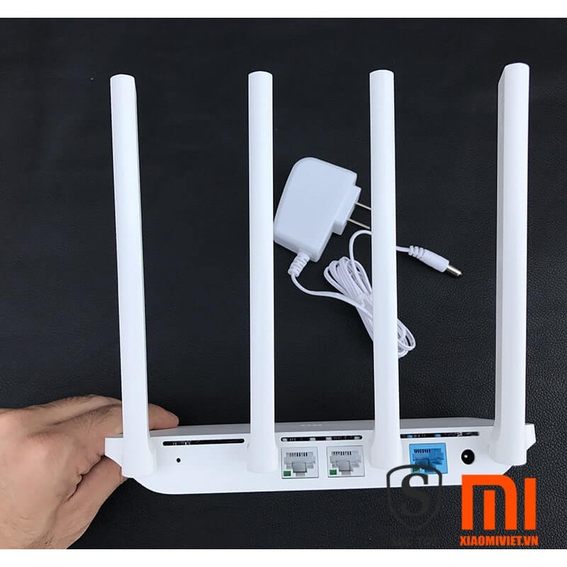 bộ kích sóng wifi xiaomi 4 râu  cực tốt xuyên tường