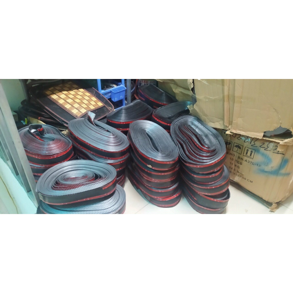 Nẹp chống xước ô tô vân cacbon