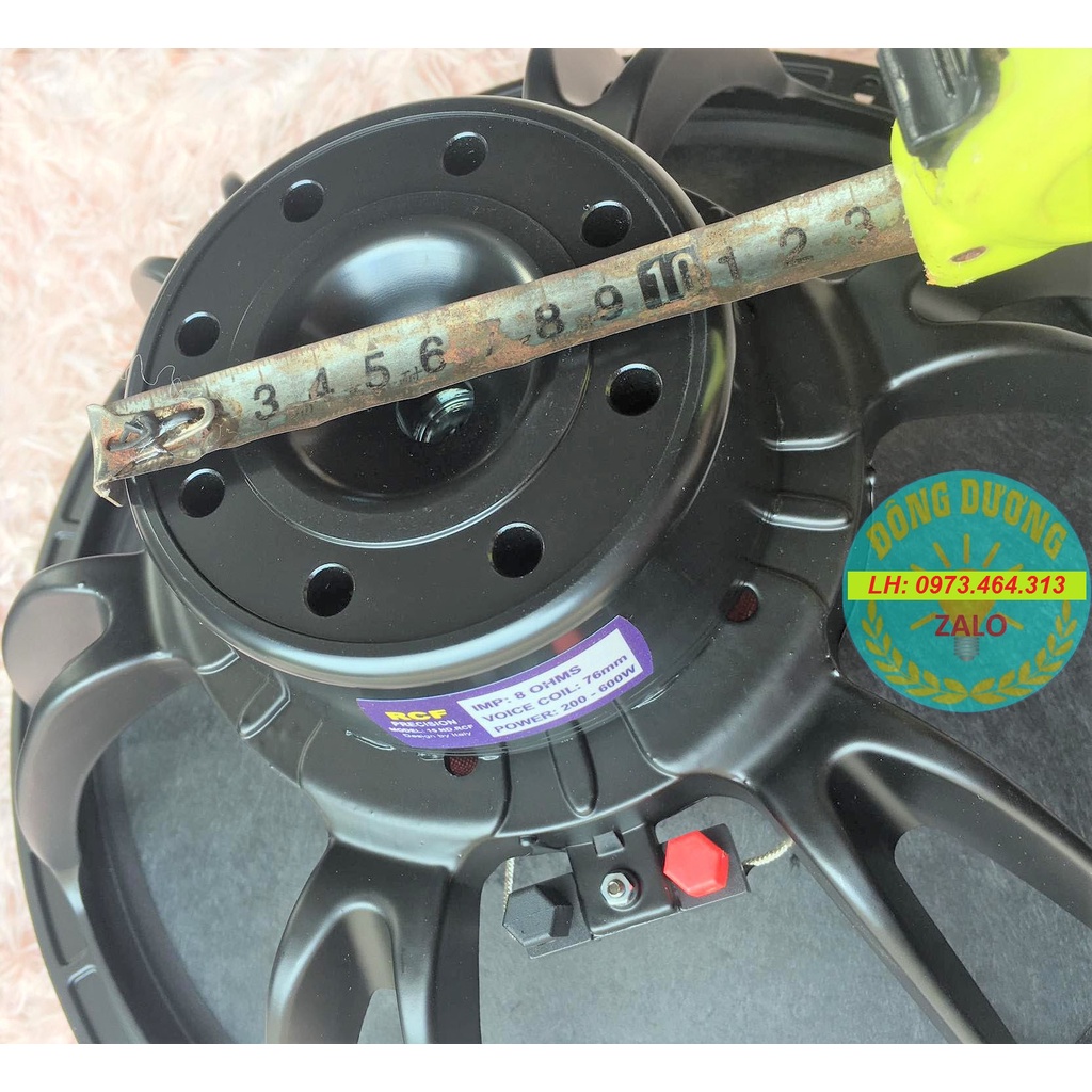 CỦ LOA BASS 40 RCF TỪ NEO COIL 75.5 CAO CẤP - HÀNG CHÍNH HÃNG GIÁ 1 CHIẾC