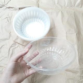 Mua 10 tô nhựa chịu nhiệt 17 x 6 cm dùng 1 lần bát tô đại 1 lần Plastic bowl