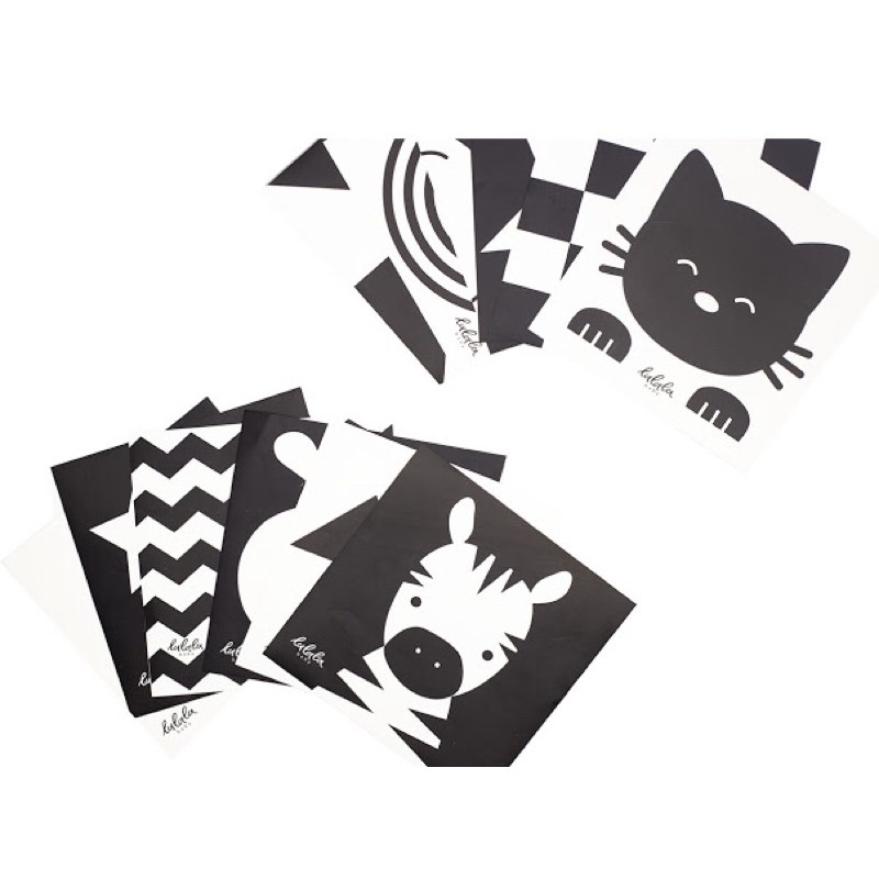 Bộ thẻ dán kích thích thị giác cho bé bền, không bong tróc - Babyboo