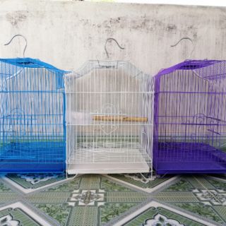 Lồng nuôi chim cảnh đủ phụ kiện