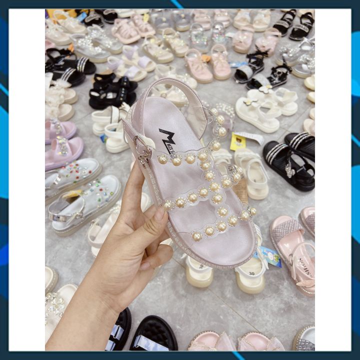 LÔ SANDAL HỌC SINH NỮ HÀNG QUẢNG CHÂU CAO CẤP SIZE TỪ 26-37,HÀNG CTY NGUYÊN HÃNG FULL TÚI HỘP