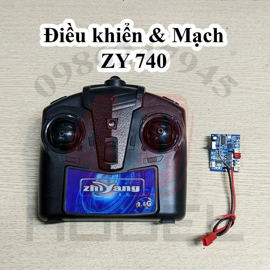 Điều khiển & Mạch thu sóng máy bay điều khiển Zy320 | Zy-530 | Zy740. Hàng Zin & Mới đi kèm máy bay