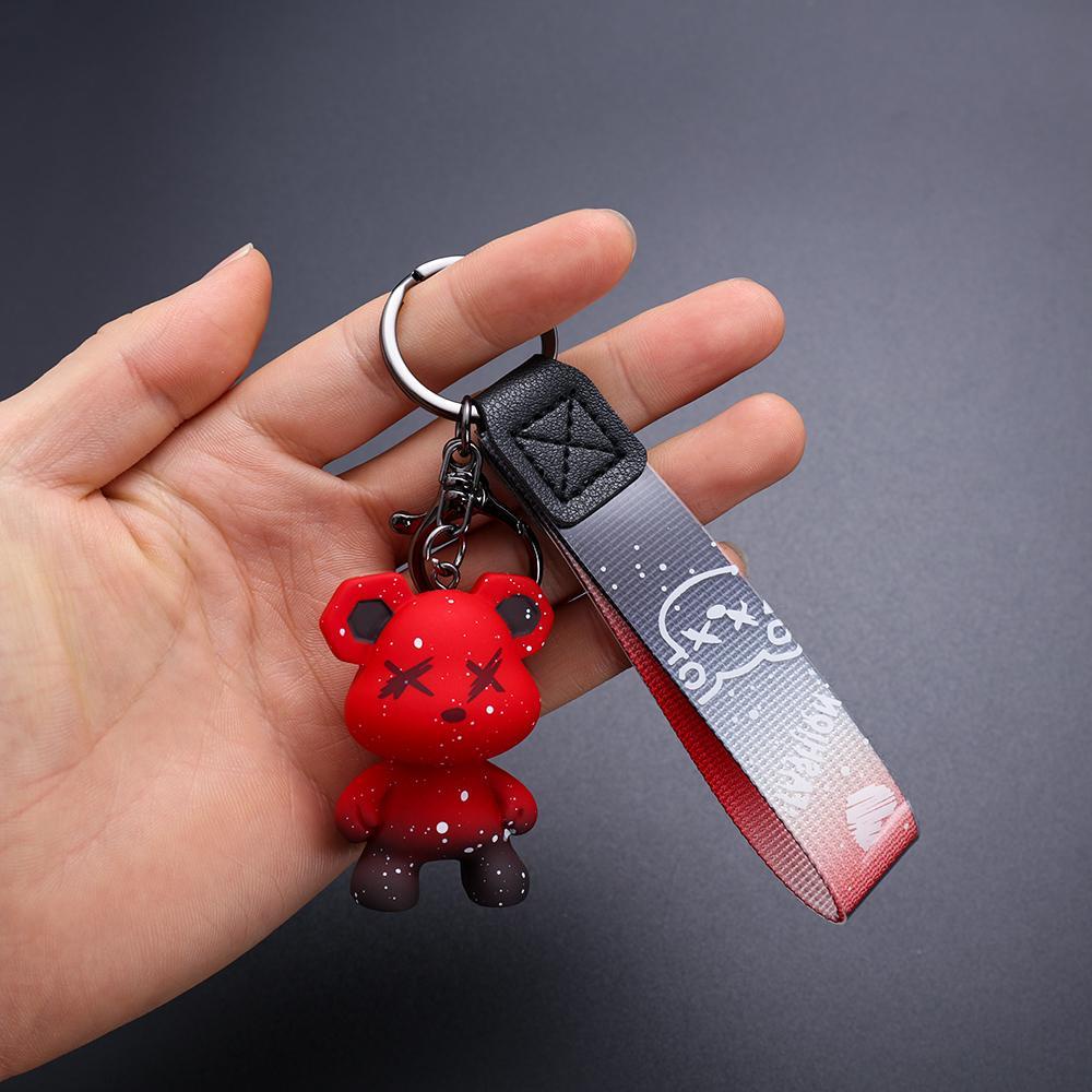 Móc Khóa Hình Gấu Đáng Yêu Giá Đỡ