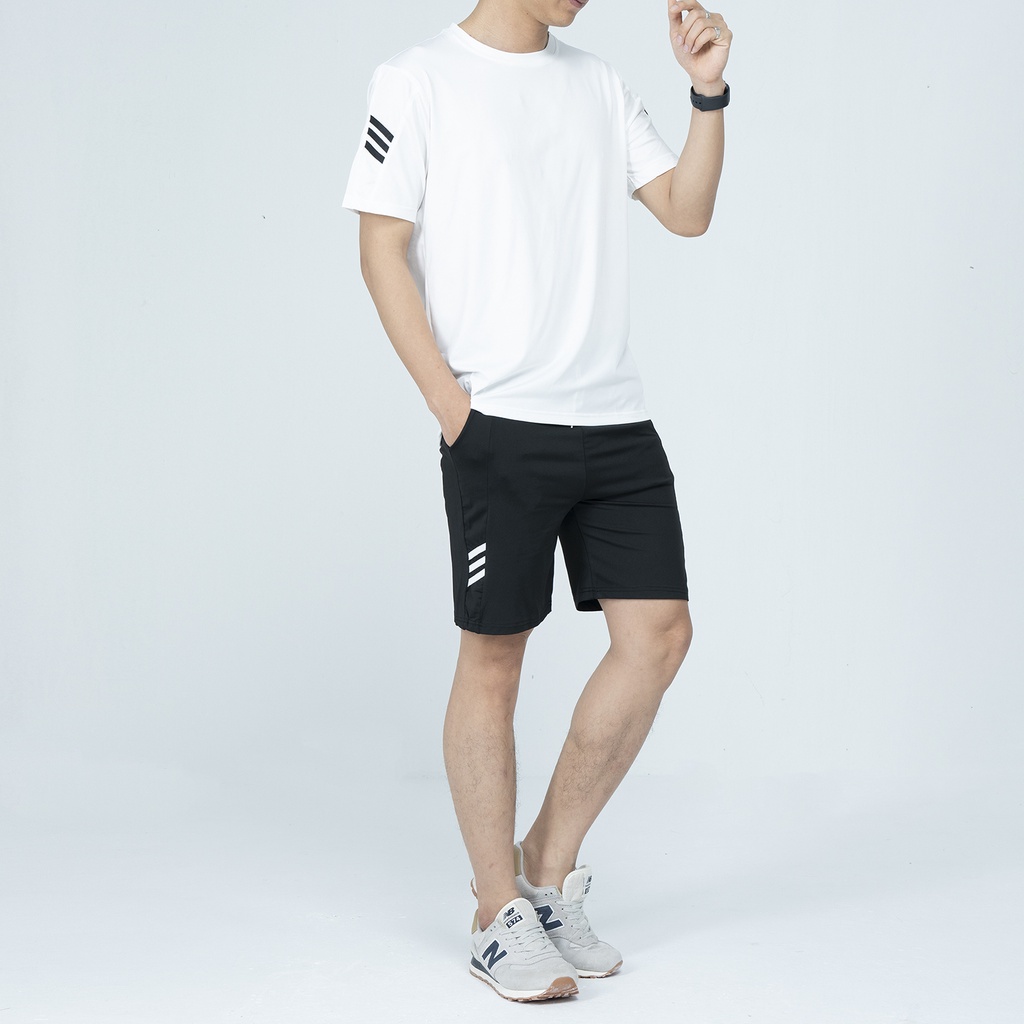 Bộ Quần Áo Thể Thao Nam ROUGH CoolFit Chất Thun CVC Co Giãn 4 Chiều