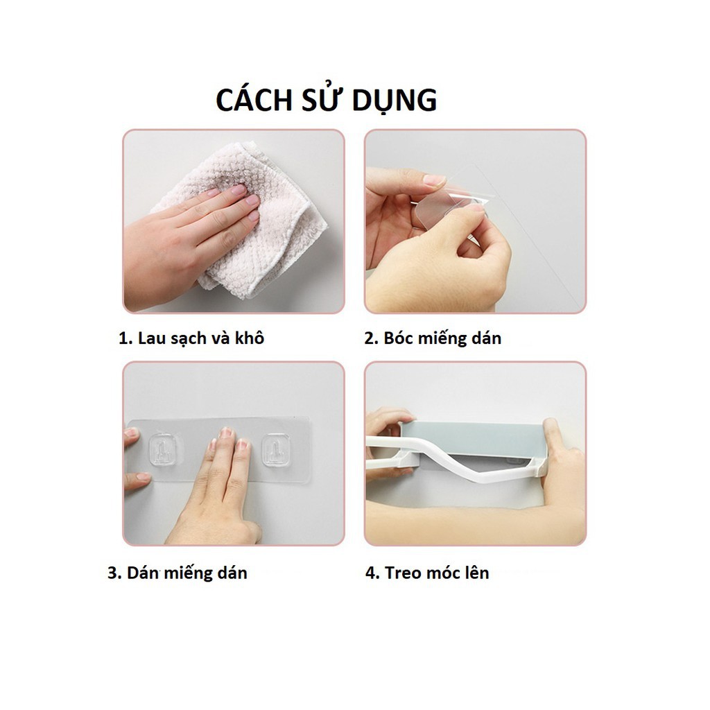 Giá gác chậu nhà tắm loại to dính tường gấp gọn tiện lợi