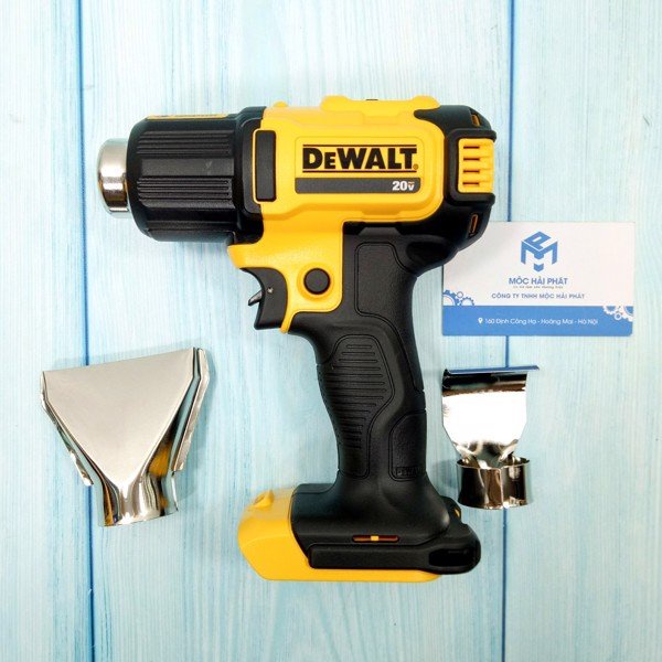 Khò thổi nhiệt pin, Máy thổi hơi nóng dùng Pin 18V Dewalt DCE530