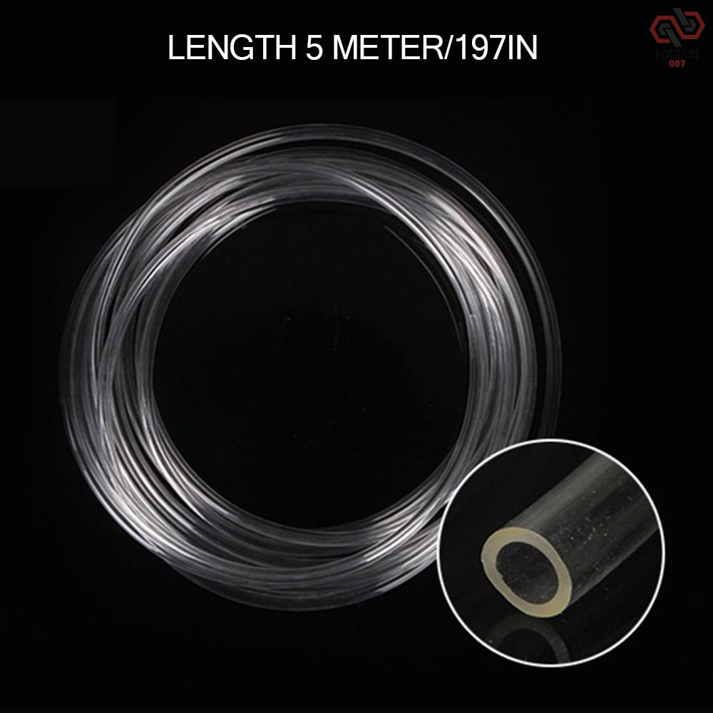 4mm PU Airline Tubing for Air Pump Aquarium CO2 Regulator 5 Meter/197in