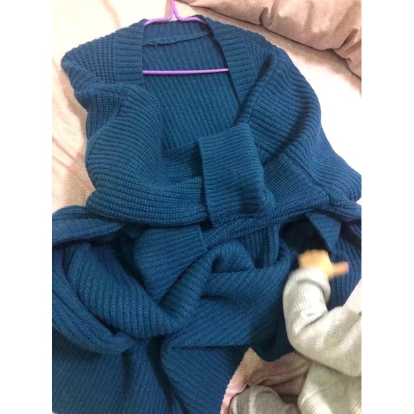 Cardigan len dáng dài -Kèm ảnh thật