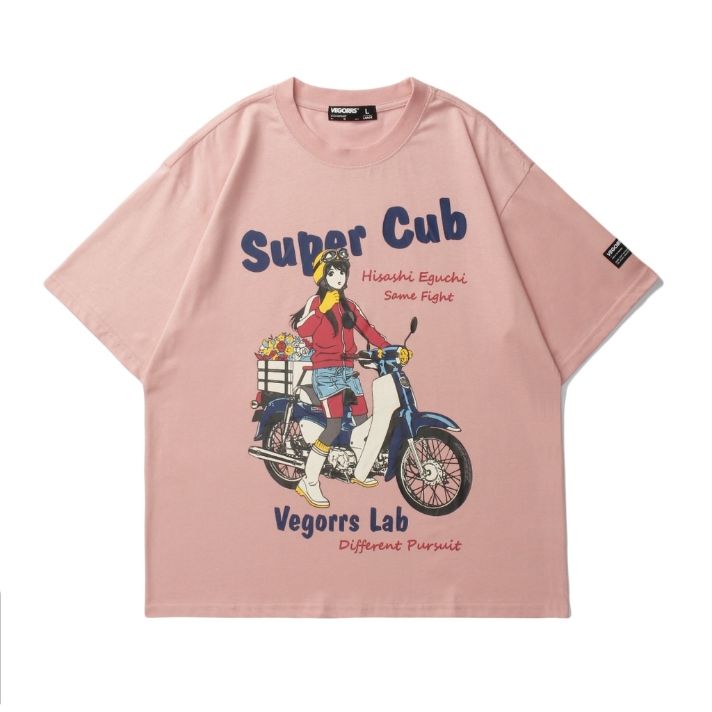 Áo thun tay lỡ MEANSTORE phông cotton Unisex nam nữ tee oversize form rộng pull Ulzzang vải mát - 554 Super club