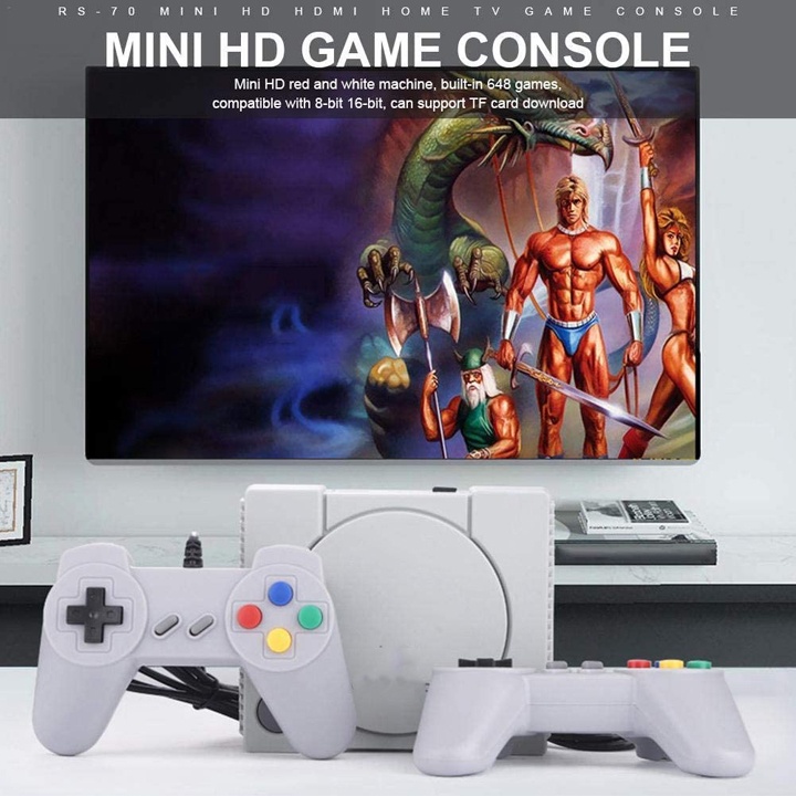 MÁY CHƠI GAME 4 NÚT HDMI - 600 tró khác nhau - Chơi hoài không chán Mario, Contra , Ninja ..... | BigBuy360 - bigbuy360.vn