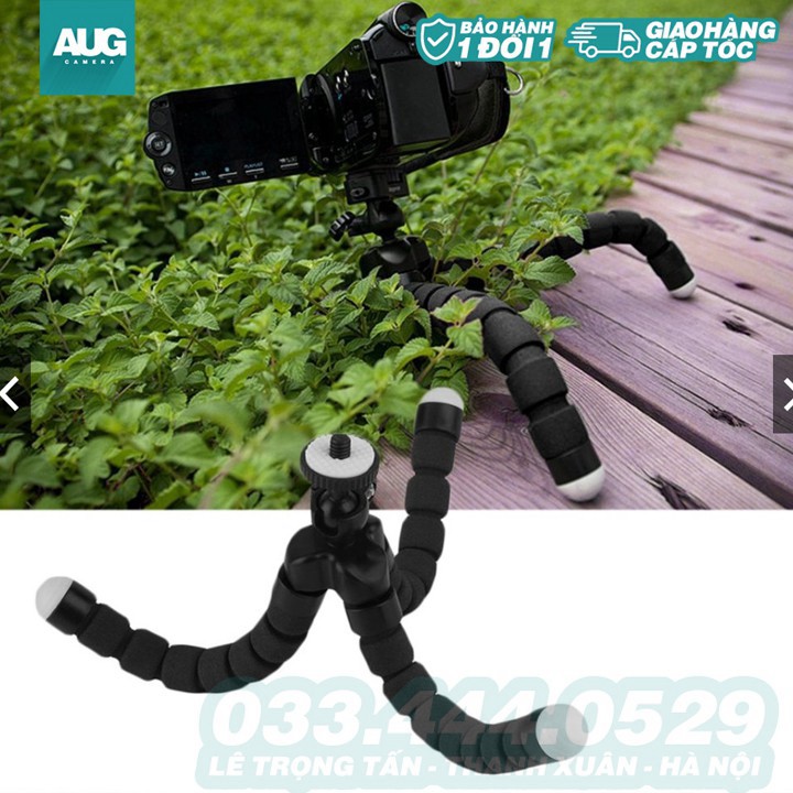 [SALE] Gậy tripod chân máy cố định chống rung 3 chân bạch tuộc linh hoạt , chắn chắn cho action cam , gopro, yi lite , s