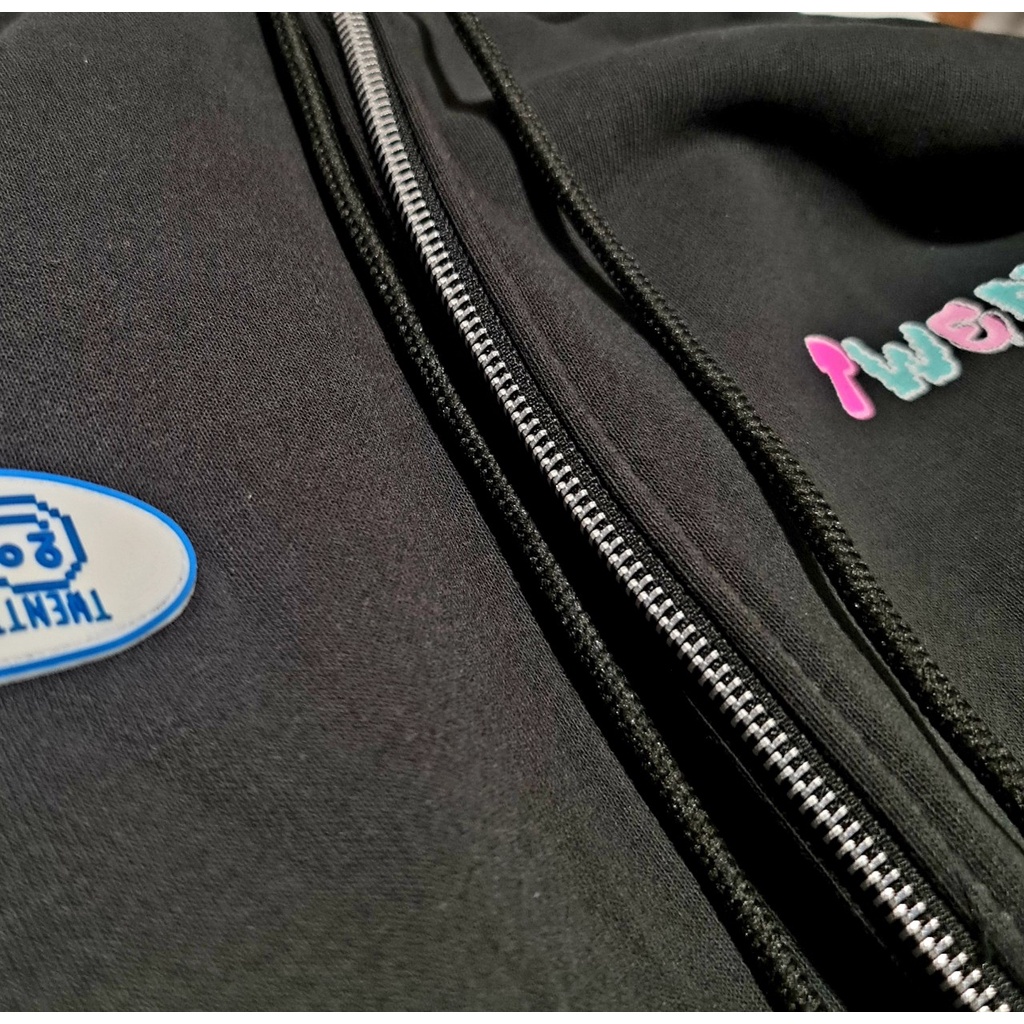 HOODIE ZIP TWENTI x 7UPPERCUTS BLACK | BigBuy360 - bigbuy360.vn