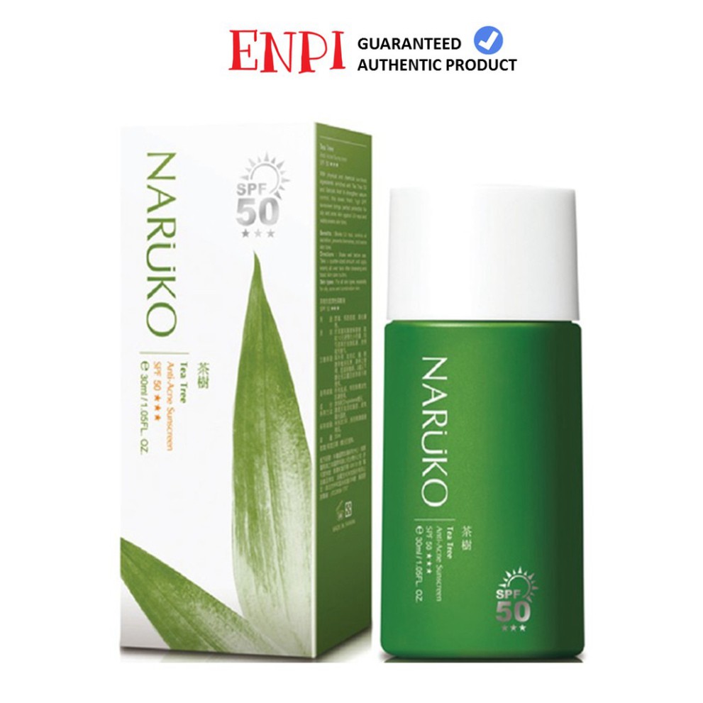 Kem chống nắng Naruko Tea Tree Anti-Acne Sunscreen SPF50 bahu