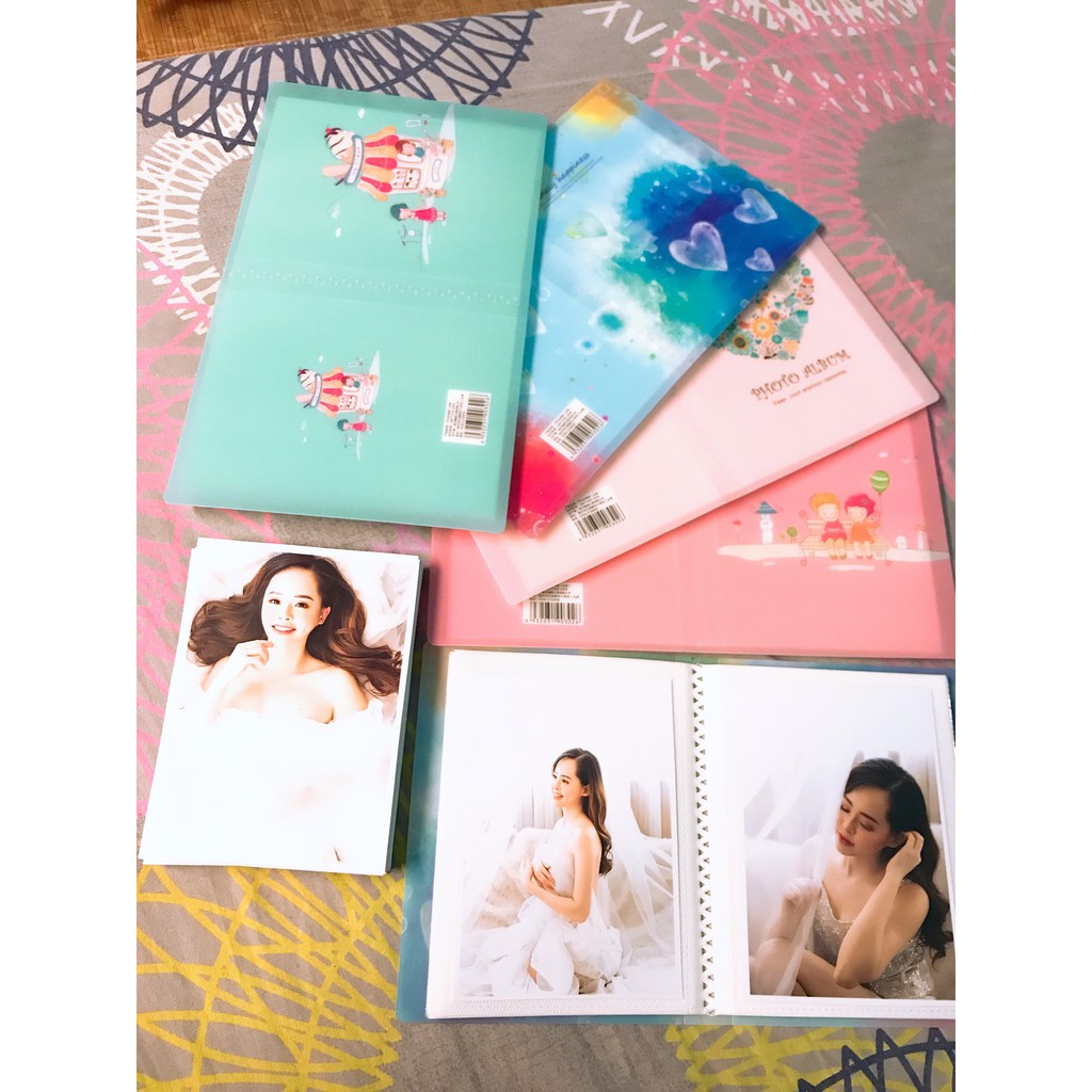 Album Đựng Ảnh 13x18 Bìa Nhựa Đựng Được 52 Ảnh