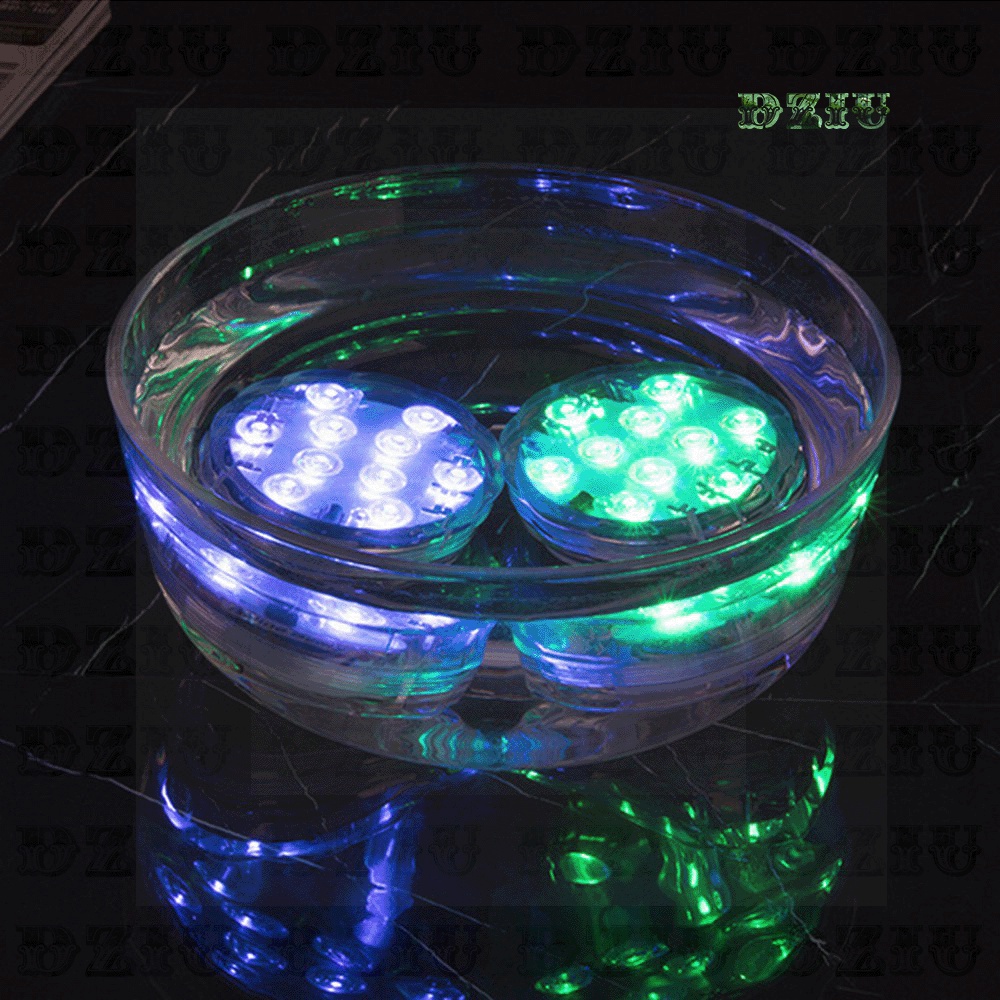 Đèn led trang trí dưới nước thông minh, đèn led 16 màu điều khiển bằng remote