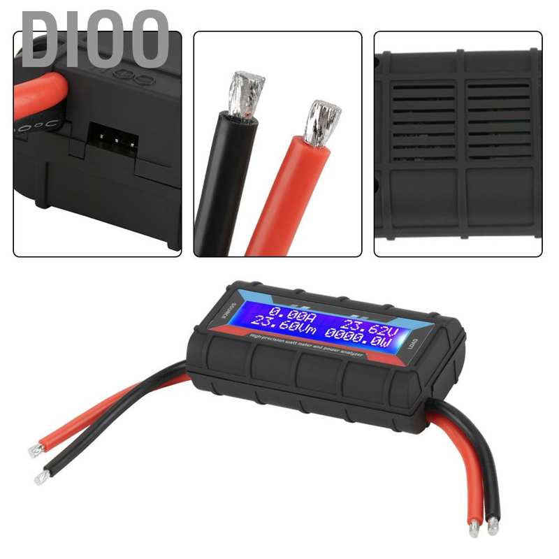 Đồng Hồ Đo Điện Áp Didoo 4.8v ~ 60v 130a