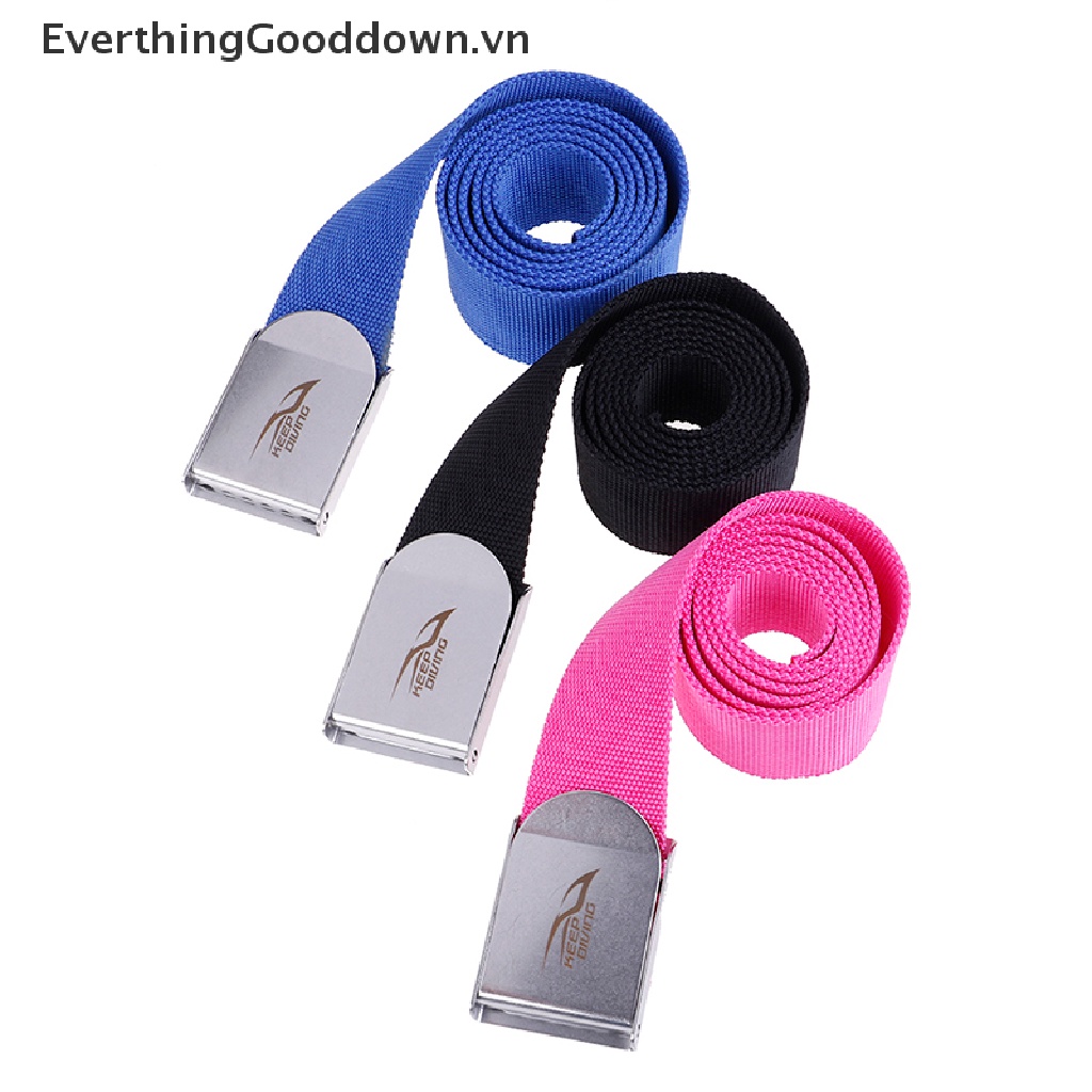 Everthinggooddown Đai Đeo Thắt Lưng Với Khóa Cài Tháo Gỡ Nhanh Hỗ Trợ Lặn Biển