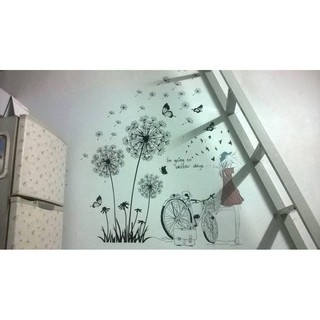 decal dán tường combo