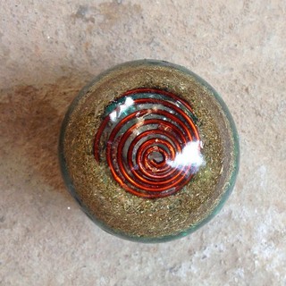 [HCM] Tinh cầu lớn orgonite x2 (Sphere/ Ball) thiền, matxa...