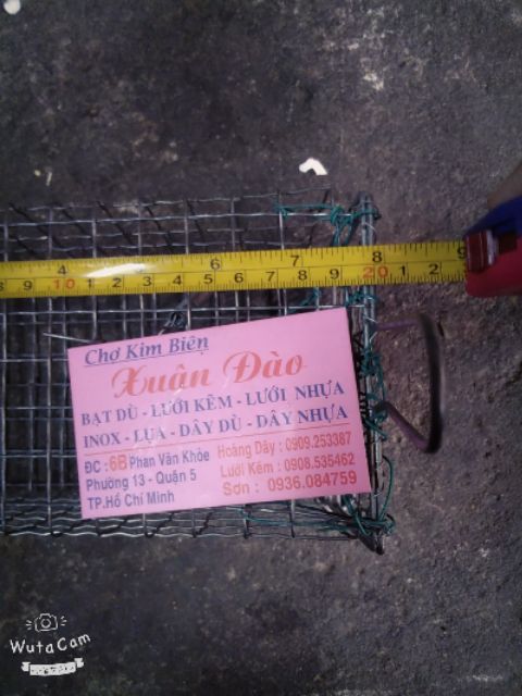 Combo Lồng Bắt Chuột Sắt Size Nhỏ 11cm-20cm