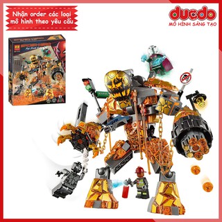 LEGO Marvel 76128 Đối Đầu Molten Man