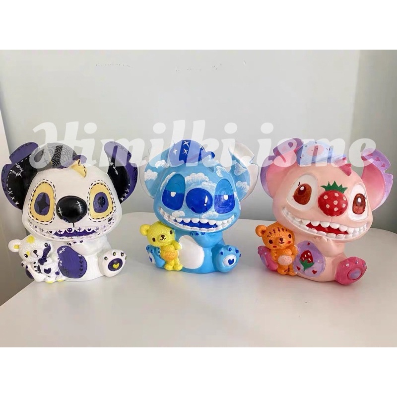 Ống heo Stitch tô tượng Stitch