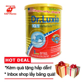 ✅ sữa tăng cân dr. luxia iq 1 nutifood | us cali 400g – đặc biệt giúp tiêu hóa khỏe mạnh, phát triển não bộ