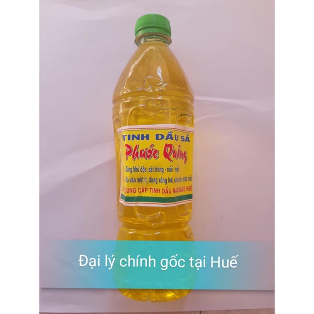 1 Lít tinh dầu xả Phước quảng nguyên chất chống muỗi