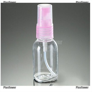 Plusflower 5X 30ml Travel Transparent Plastic Perfume Atomizer Empty Spray Bottle