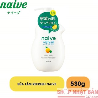 Sữa Tắm Naive Hương Chanh 530ml