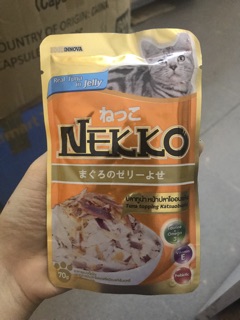 Pate cho mèo Nekko 70gr