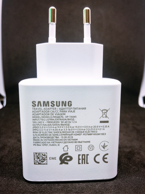 Sạc siêu nhanh Superfast Charge 45W