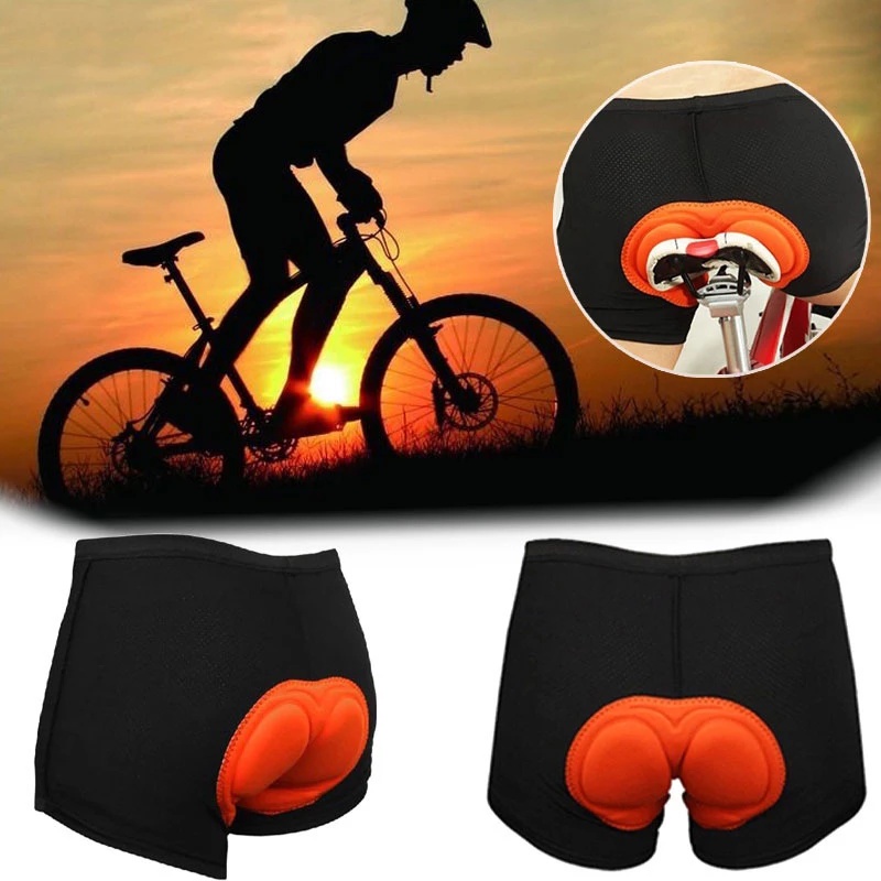 Comfortable 3D padded driving shorts for men and women