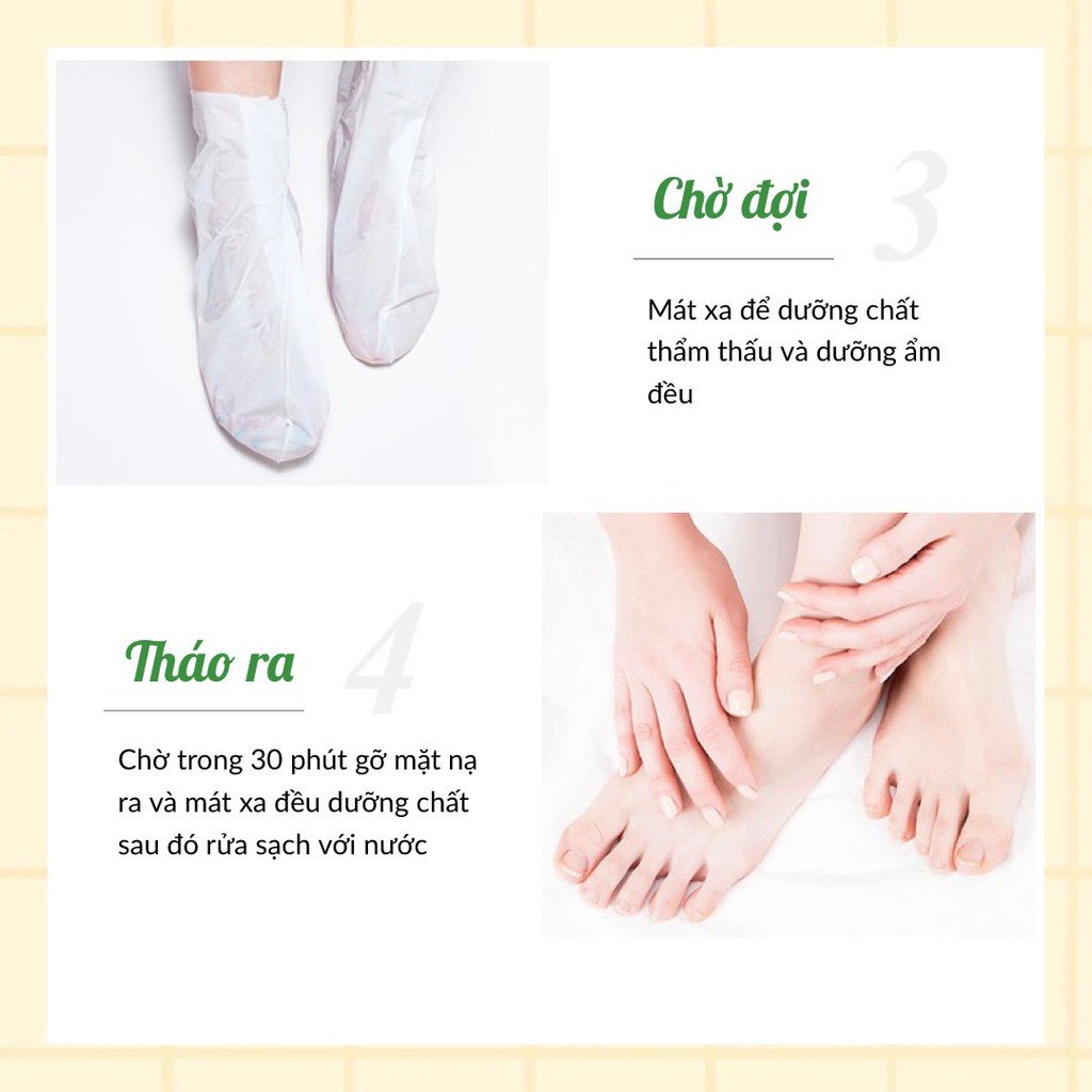 Mặt Nạ Bioaqua Dưỡng Mềm Trẻ Hóa Da Tay Chân Chiết Xuất Bơ Nội Địa Trung
