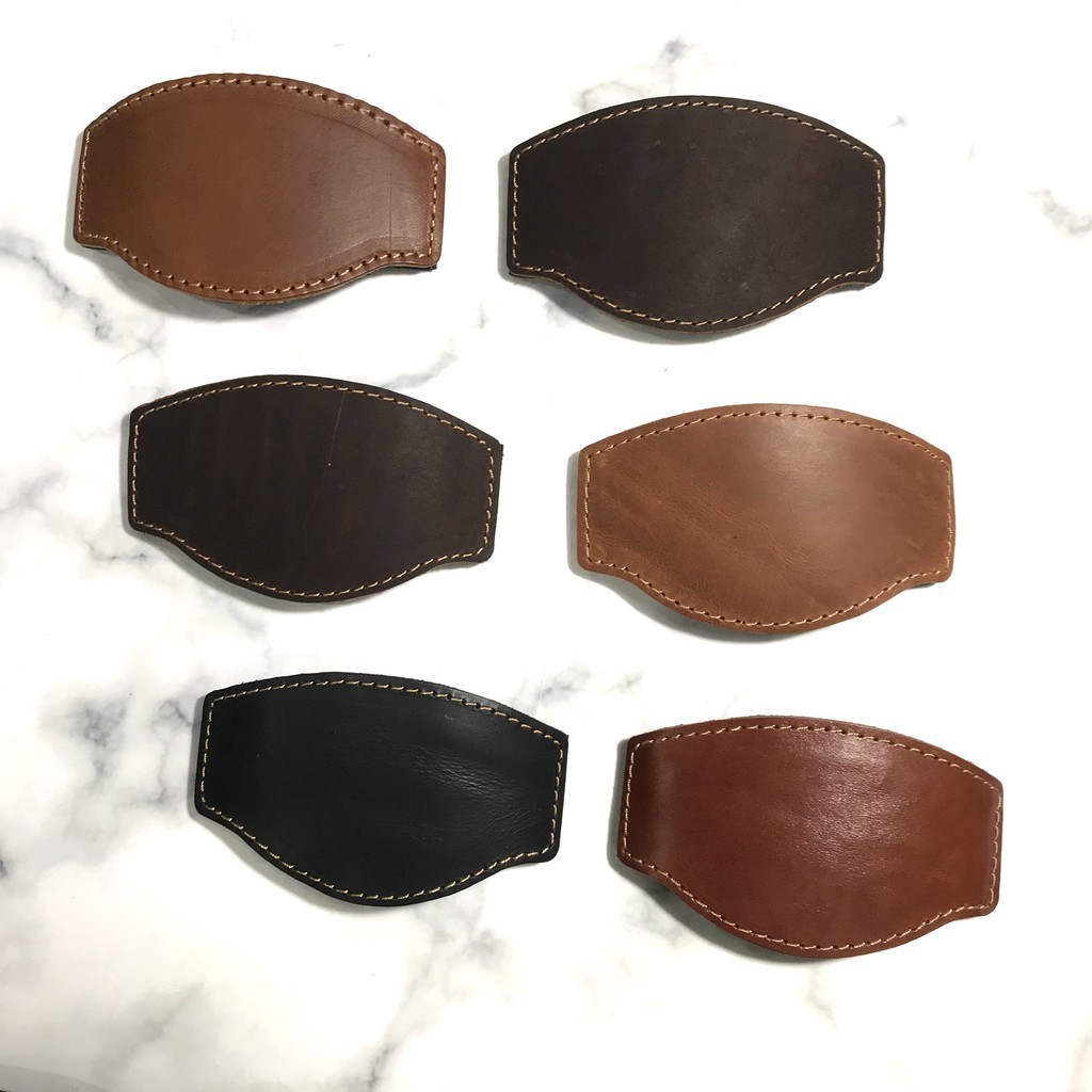 Miếng lót bảo vệ giày Da Bò Khi đi xe tay côn Saigon Leather BG001