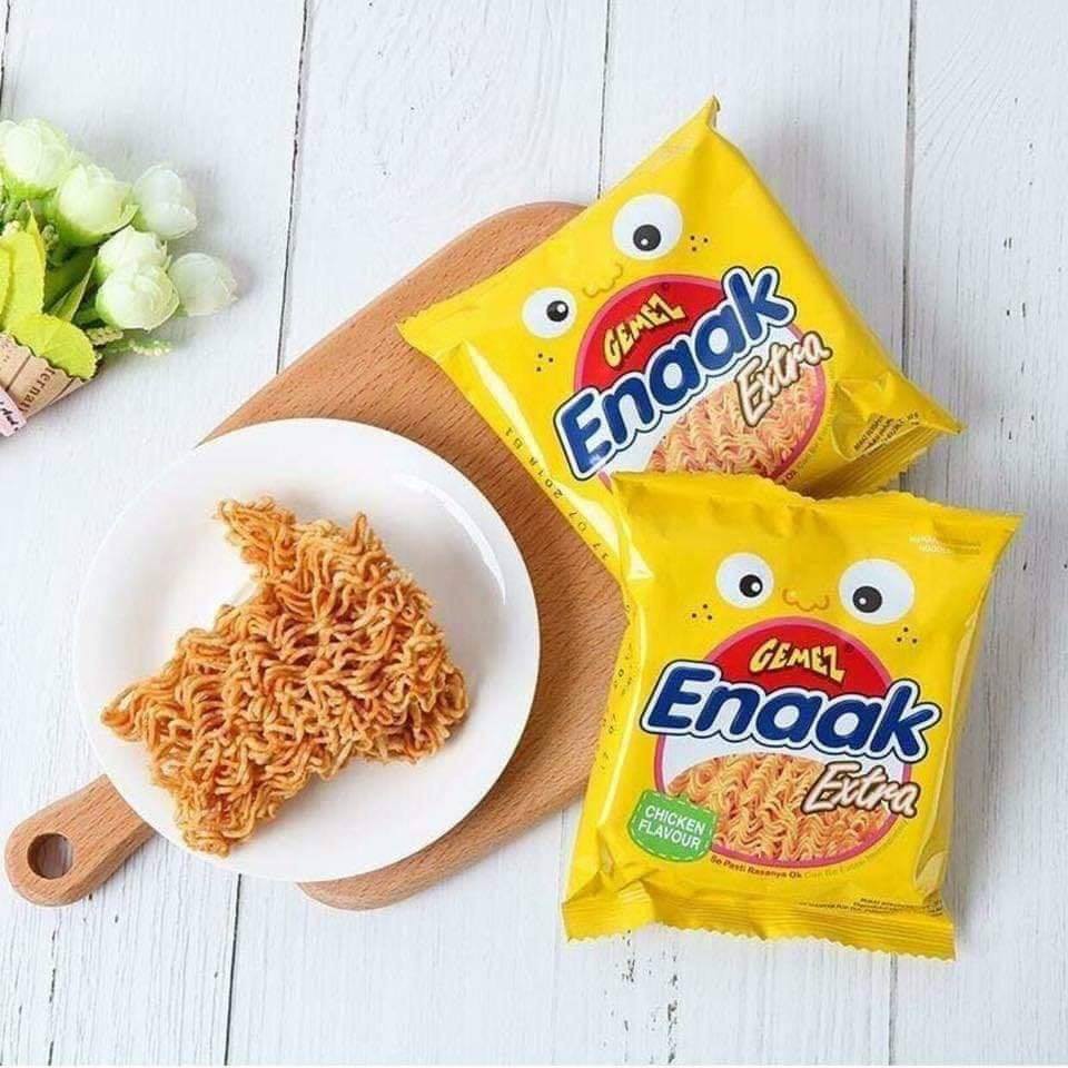 SNACK MÌ GÀ ENAAK INDONESIA, THÙNG 24 GÓI