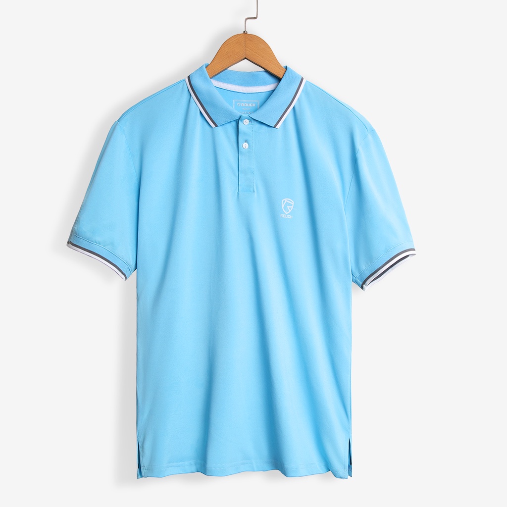 Áo Polo Nam Basic Cotton Pique Chống Nhăn, Form Trẻ Trung 5 Màu Đa Dạng - ROUGH