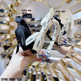 BỜM TÓC NƠ LỤA CÀI LỆCH NHIỀU MẪU