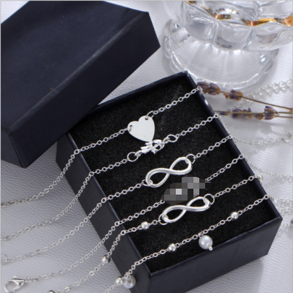 Bộ 5 Lắc chân thiết kế đơn giản thời trang cho nữ | BigBuy360 - bigbuy360.vn