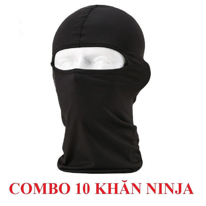 Combo 10 khăn trùm đầu NINJA đi phượt