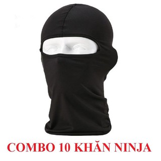 Combo 10 khăn trùm đầu ninja đi phượt