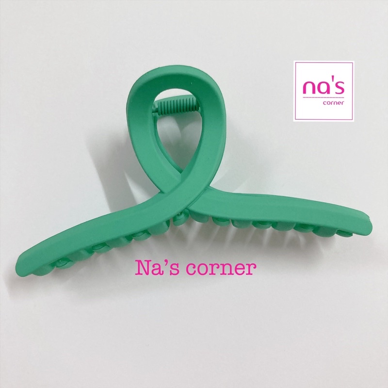 Kẹp càng cua gấp tóc nhựa nhiều màu size lớn