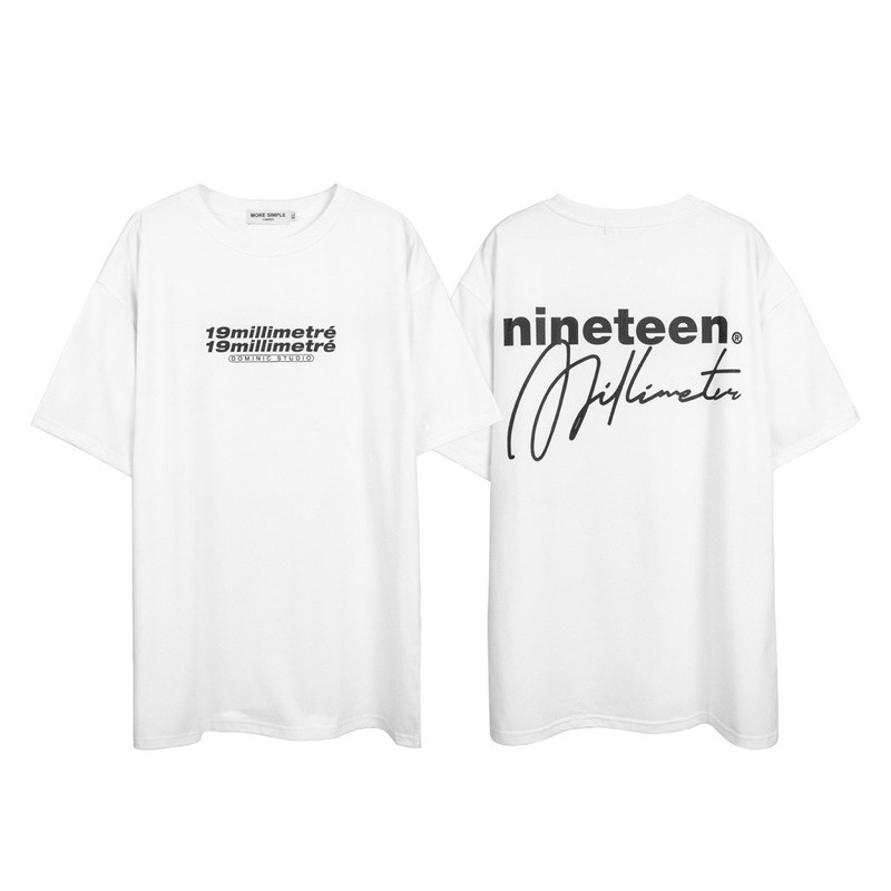 Áo phông thun tay lỡ form rộng 19MM V2 ulzzang (ẢNH THẬT)