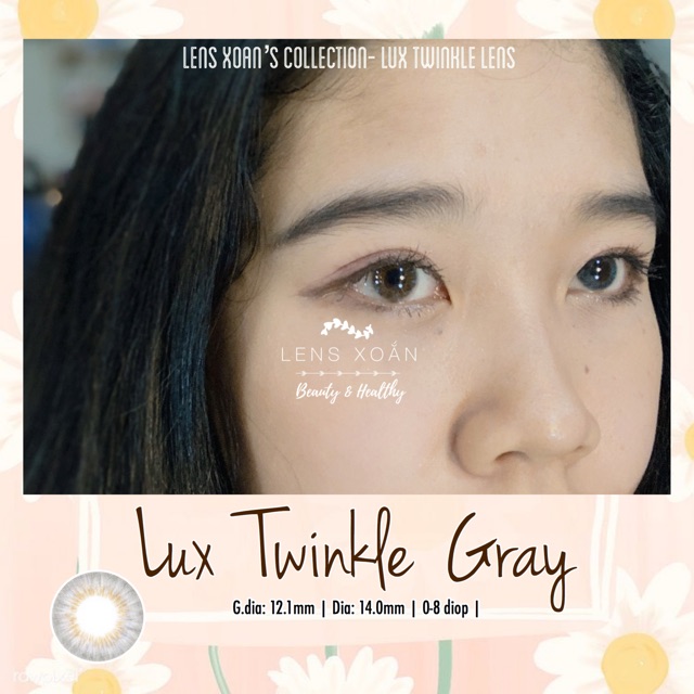 ÁP TRÒNG LUX TWINKLE GRAY