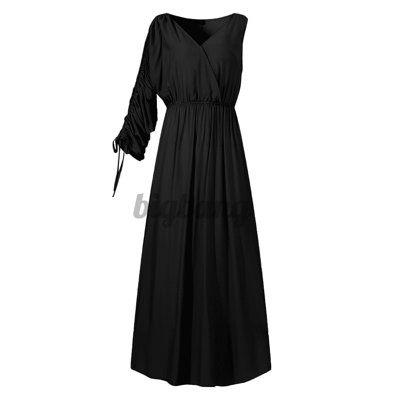 Đầm Maxi Trễ Vai Cổ Chữ V Plus Size | BigBuy360 - bigbuy360.vn