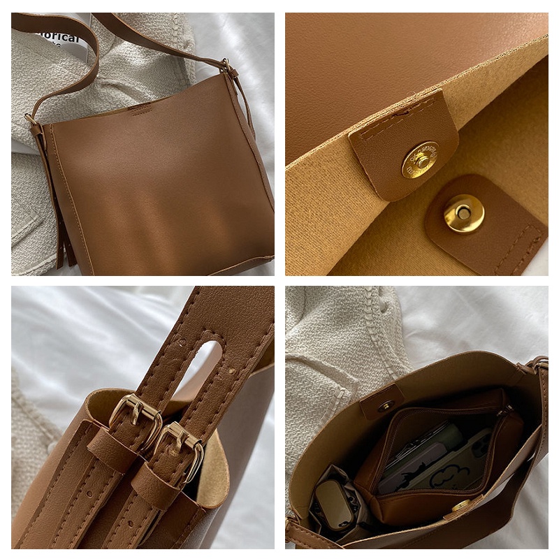 Túi đeo vai bản to form cứng túi xách công sở túi tote da kẹp nách đi chơi đi làm gửi túi đựng mỹ phẩm